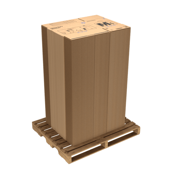 Walmart 22X13X15 Medium Heavy Duty Boxes, 135-CT Pallet