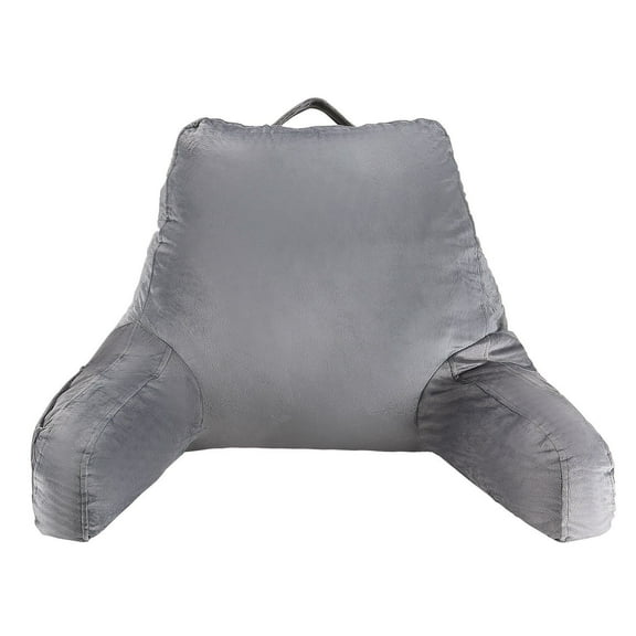 Walmart - Adjustable Backrest Pillow with Storage (Washable Velvet, Shredded Foam Fill)