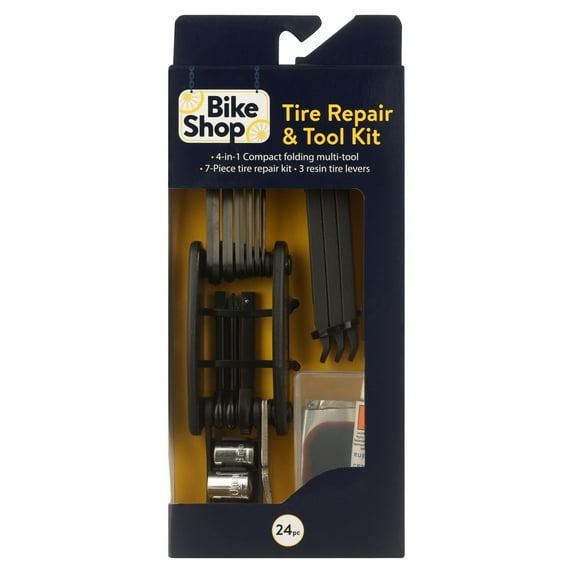 Walmart Bike Shop Complete Multi-Tool Tire and Tool Repair Kit