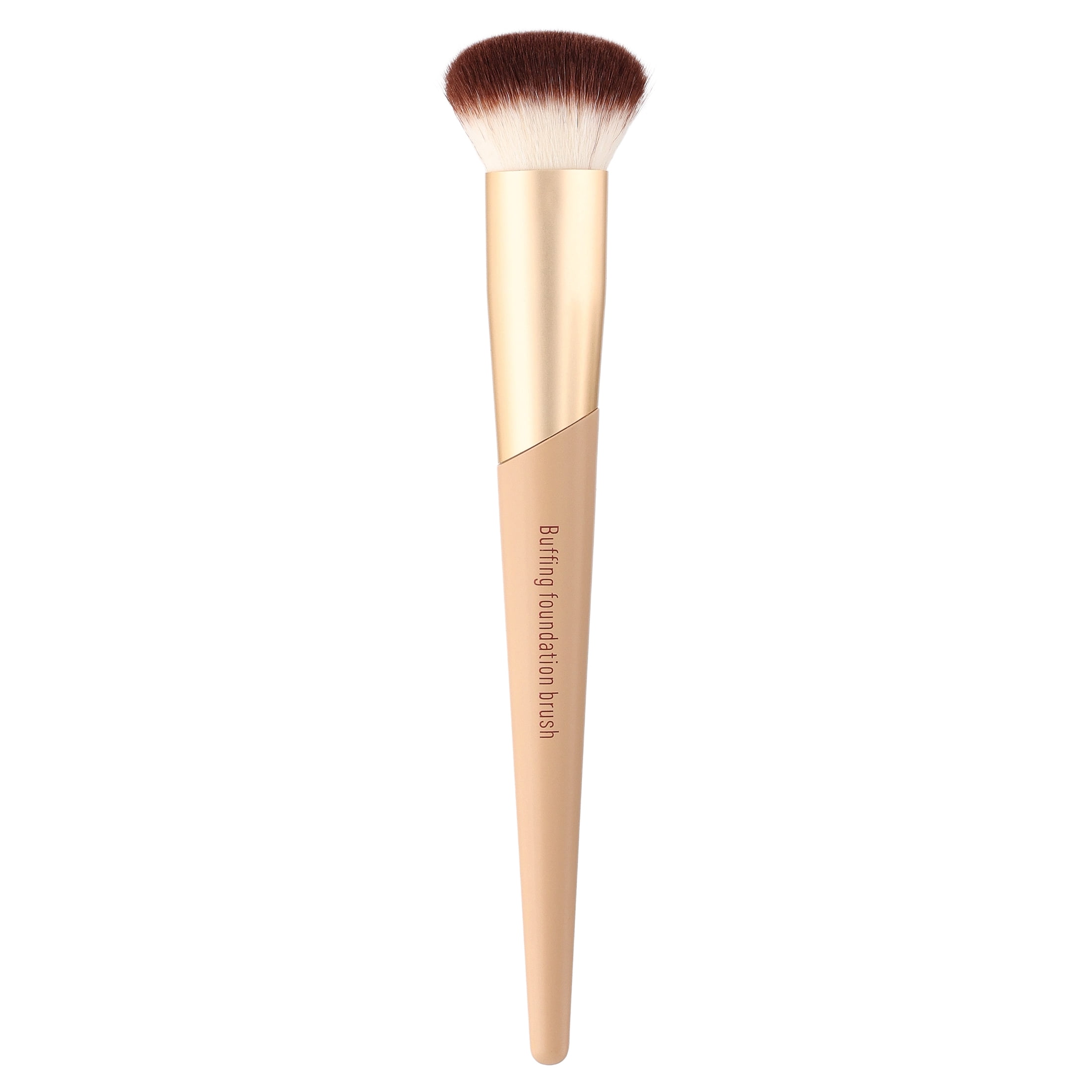 Walmart Buffing Foundation Makeup & Cosmetic Brush for Smooth & Even Complexion, Gold