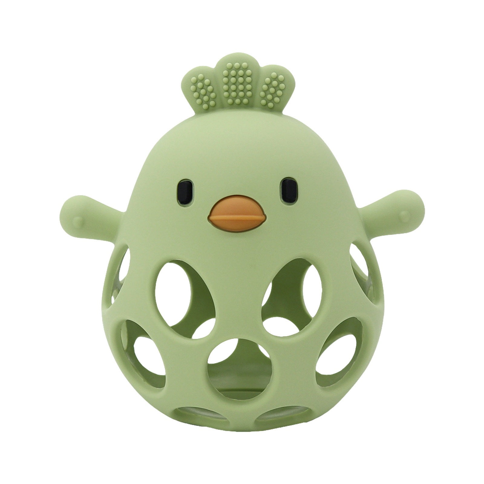 Walmart Clearance!2 Sets Early education toys,Silicone Baby Rattle