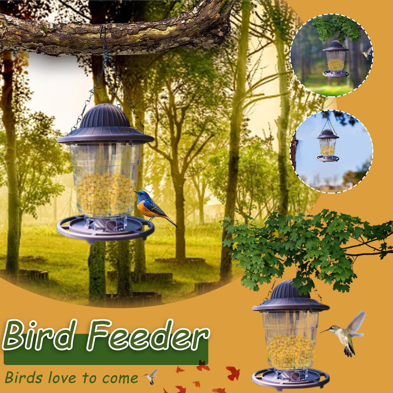 Walmart Clearance Bird Feeders,Hanging Bird Garden Feeder Outdoor