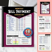 Walmart Clearance! Budget Planner 2025, Bill Payment Tracker Monthly Organizer: Bill Notebook The 4 Year for Families & 960 Billing Records Included! Recent Orders