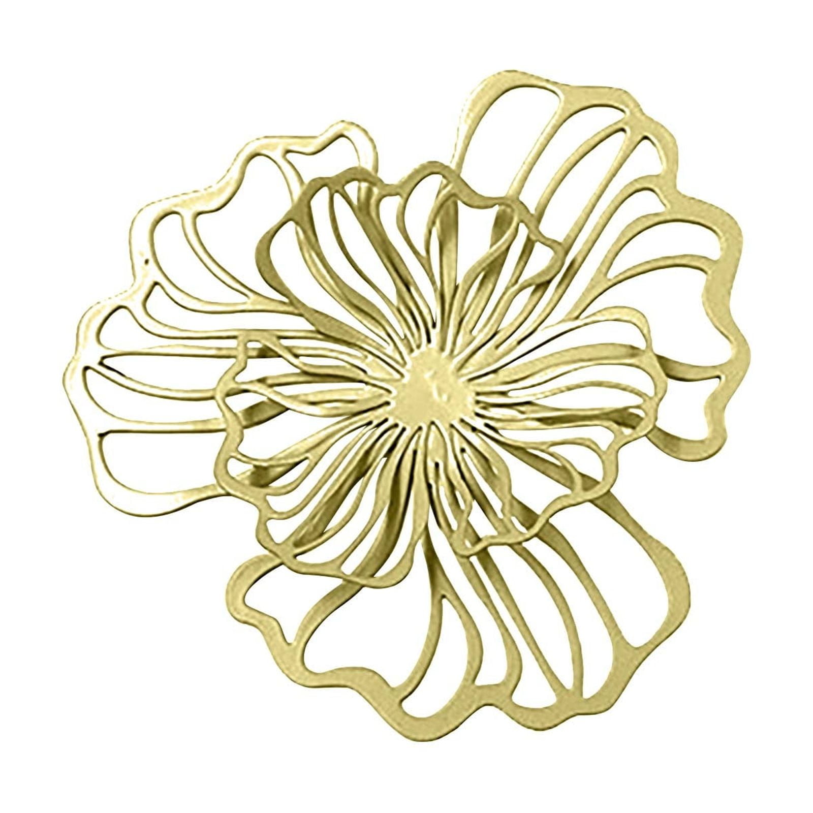 Walmart Clearance! Floral Wall Hanging Decor Metal Wall Art Decoration ...
