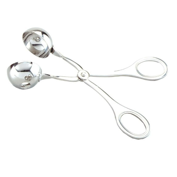 Walmart Clearance! Meat Baller, None-Stick Meatball Maker with Detachable Anti-Slip Handles, Stainless Steel Meat Baller Tongs, Cake Pop, Ice Tongs, Cookie Dough Scoop for Kitchen