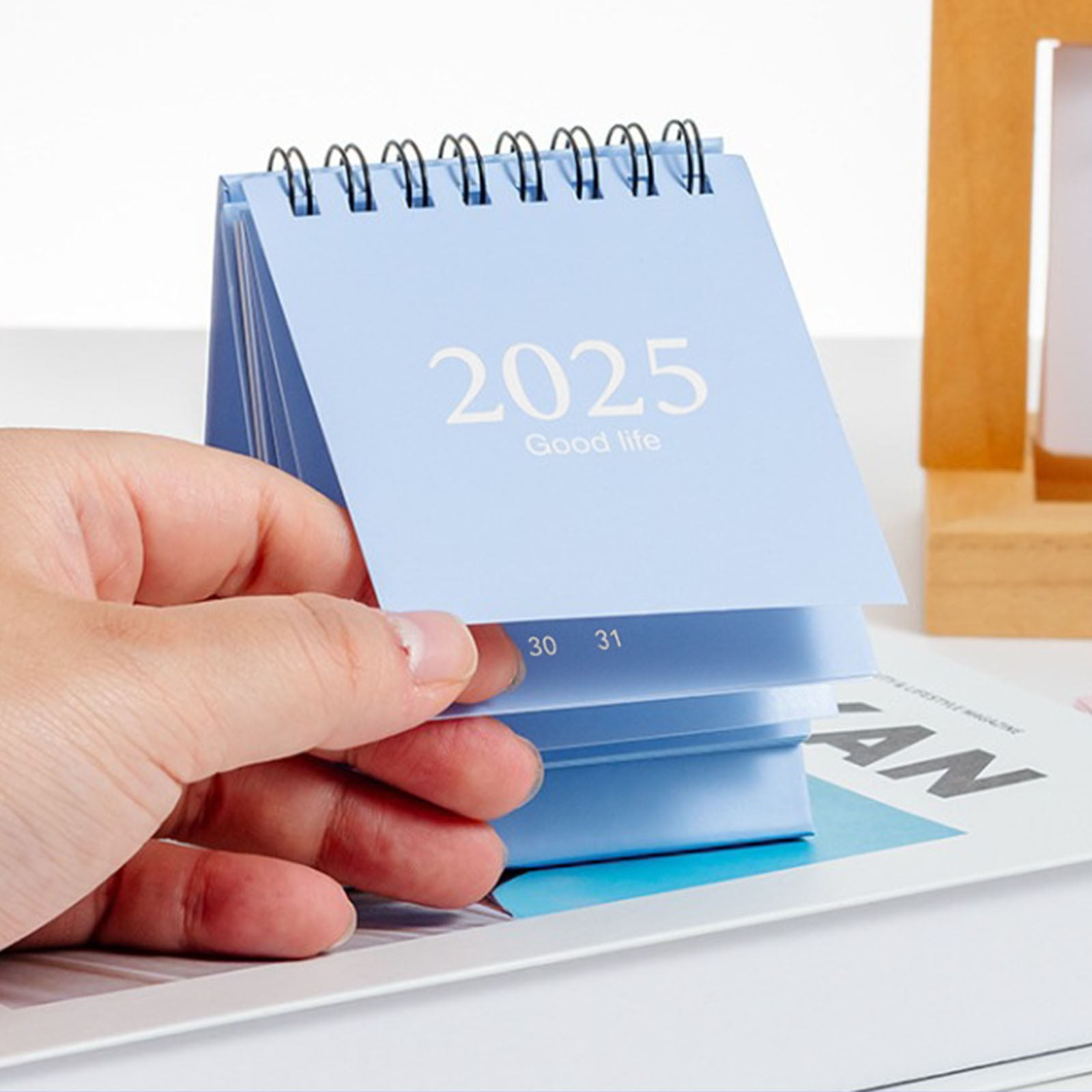 Walmart Clearance! Miommo 2025 Mini Desk Calendar Monthly Wirebound