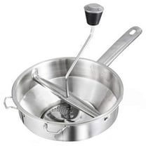Walmart Clearance! Stainless Steel Ergonomic Food Mill with 3 Grinding Discs, Compralo Rotary Food Mill For Tomato Apple Sauce, Puree, Mashed Potatoes, Jams, Dishwasher Safe Tomatoes Kitchen Tools