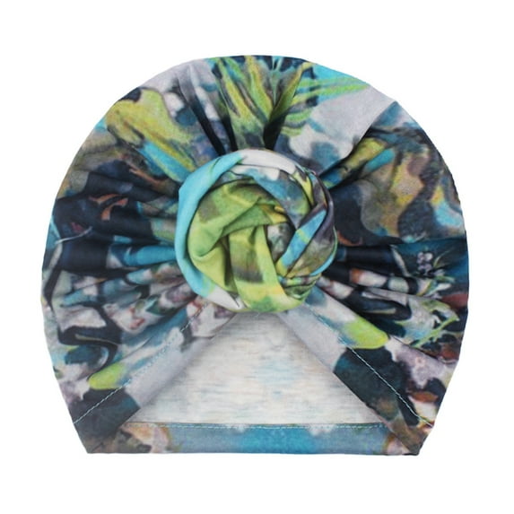 breaise Toddler Kids Baby Boys Girls Floral Knotted Hat Beanie Accessories