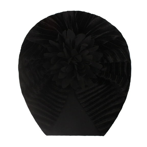 breaise Toddler Kids Baby Boys Girls Floral Ribbed Hat Beanie Accessories