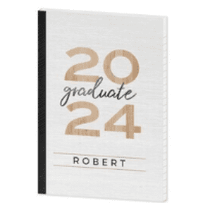 Custom Printed Hardcover Photo Journal 5.75x8 Premium Binding Personalized Design