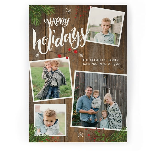 Custom Printed Stationery Cards - 5x7 - Premium 120lb Cardstock - Personalized Design