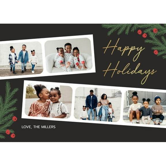 Custom Printed Stationery Card - 5x7 - Premium 120 lb Cardstock - Square Corner -Personalized Design