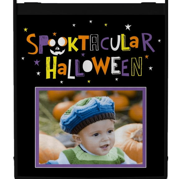 Walmart Custom Black Reusable Grocery Tote Bag made from Recycled Materials