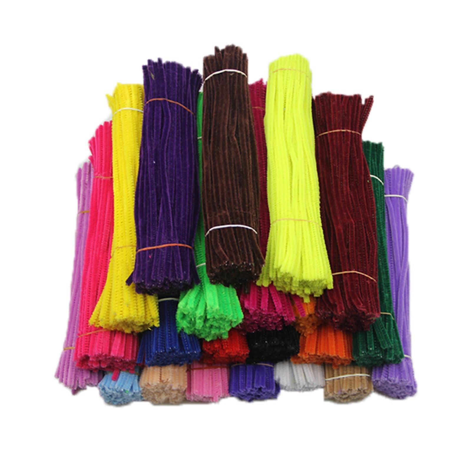 Walmart+ Deals, 100Pc Plush Strips Diy Solid Stem Set Pipe for Cleaners