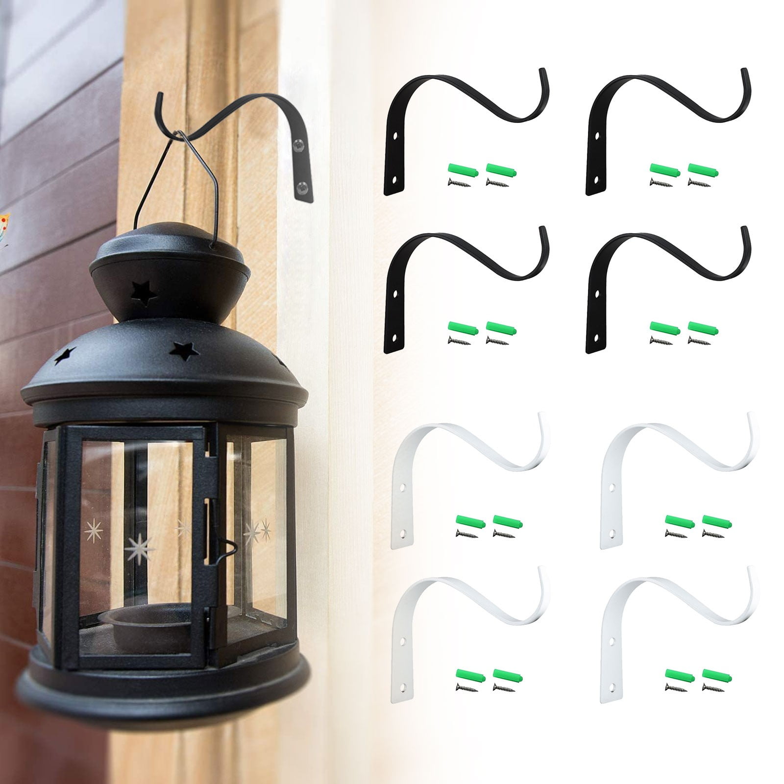 Walmart+ Deals, 1X Hook Sturdy Hanging Plant Bracket Decorative Plant