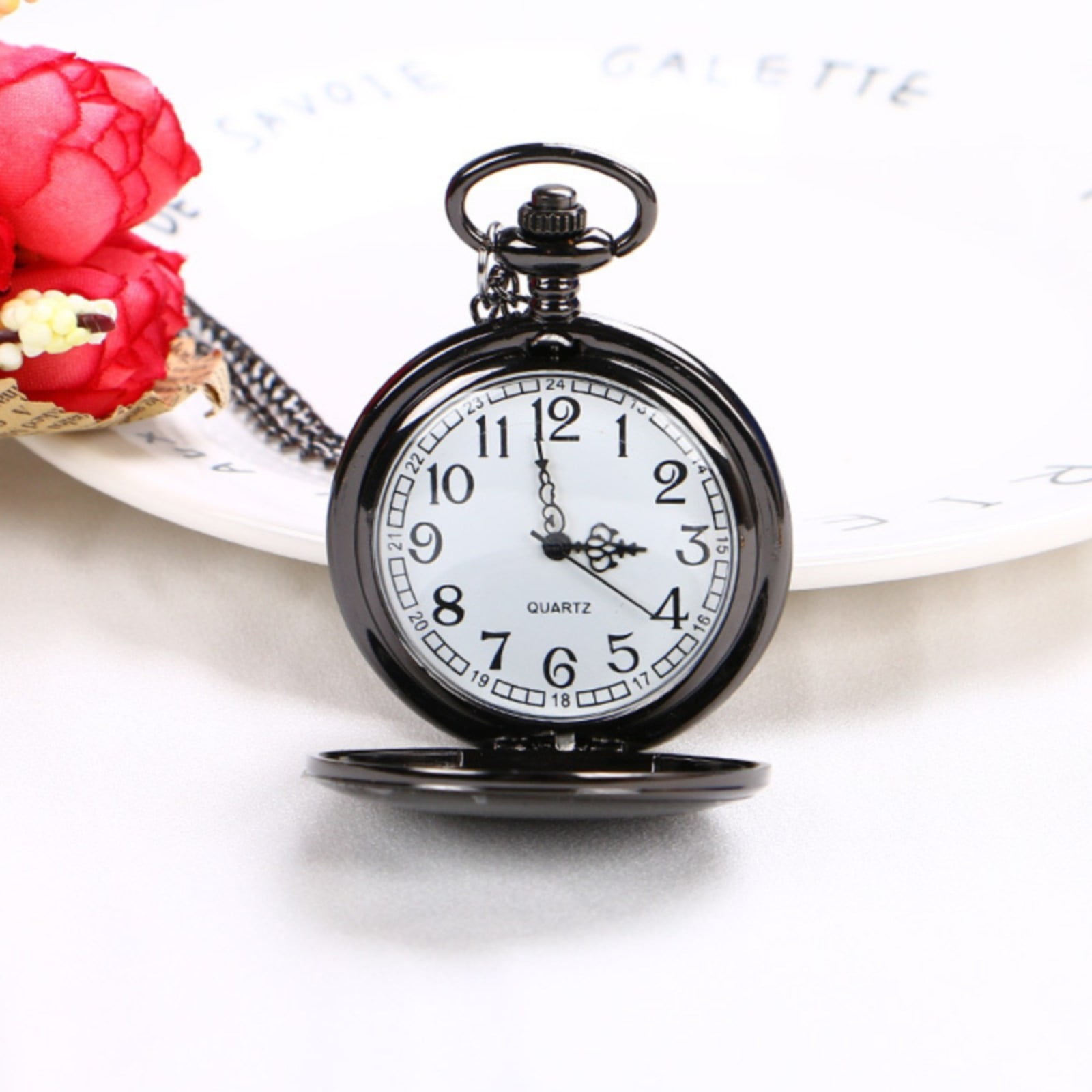Pocket Watch with Key Ring Portable Backpack Belt Fob Watch Hanging Unisex Pocket Watch for Men and Walmart