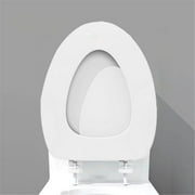 Walmart Deals Cushion,Soft Toilet Seat Oval Toilet Seat Soft Elongated Vinyl Toilet Seat Soft Vinyl With Comfort Foam Cushioning Fits All Standard Size Fixtures Easy To Install by Niaviben