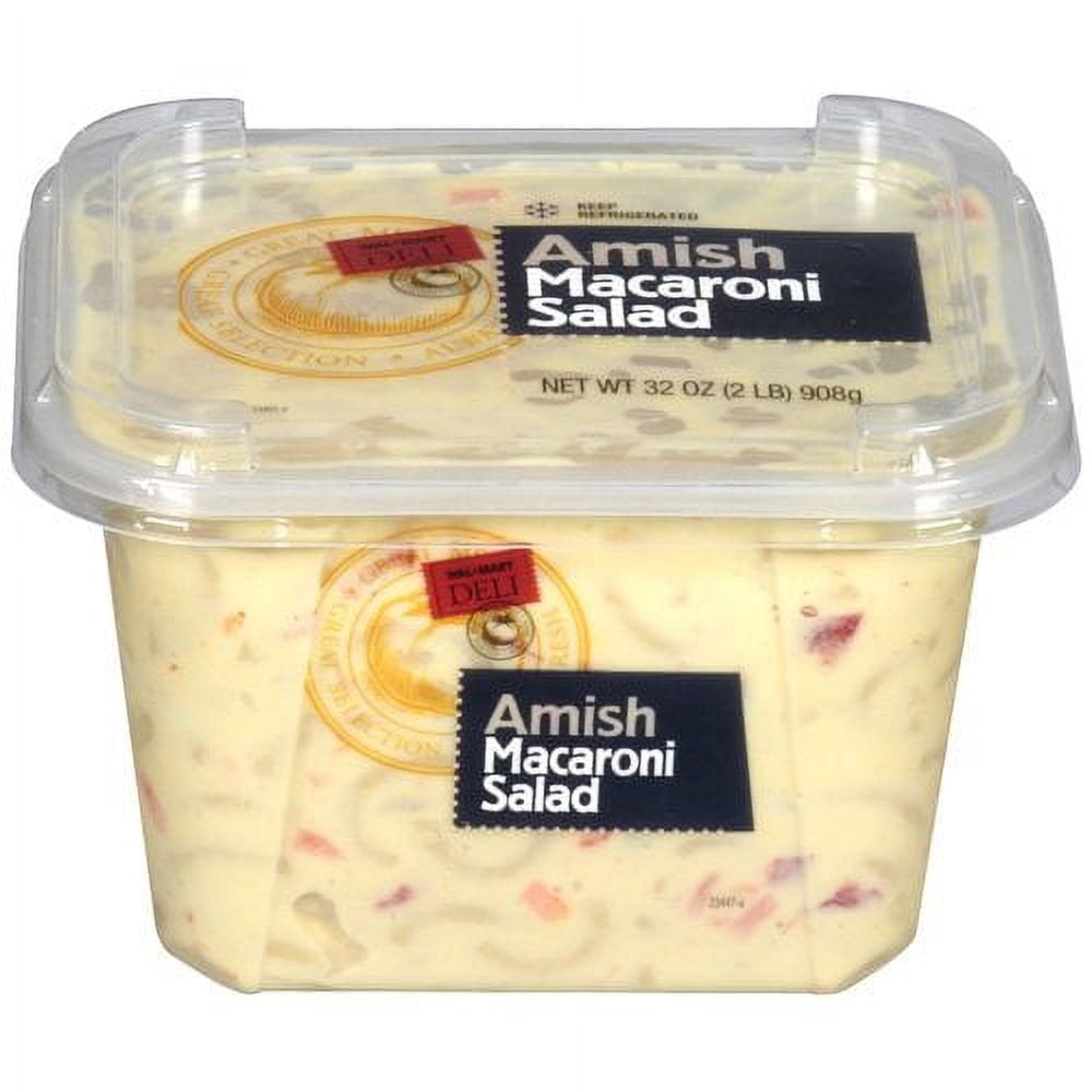Walmart Deli 2 Lb Amish Macaroni Salad