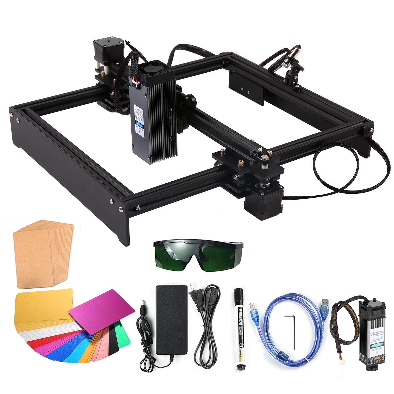 Walmart Engraving Machine with 20W Aluminum Alloy Marking Module and