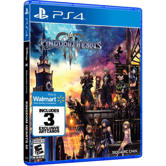 Walmart Exclusive: Kingdom Hearts 3, Square Enix, PlayStation 4, 662248921907