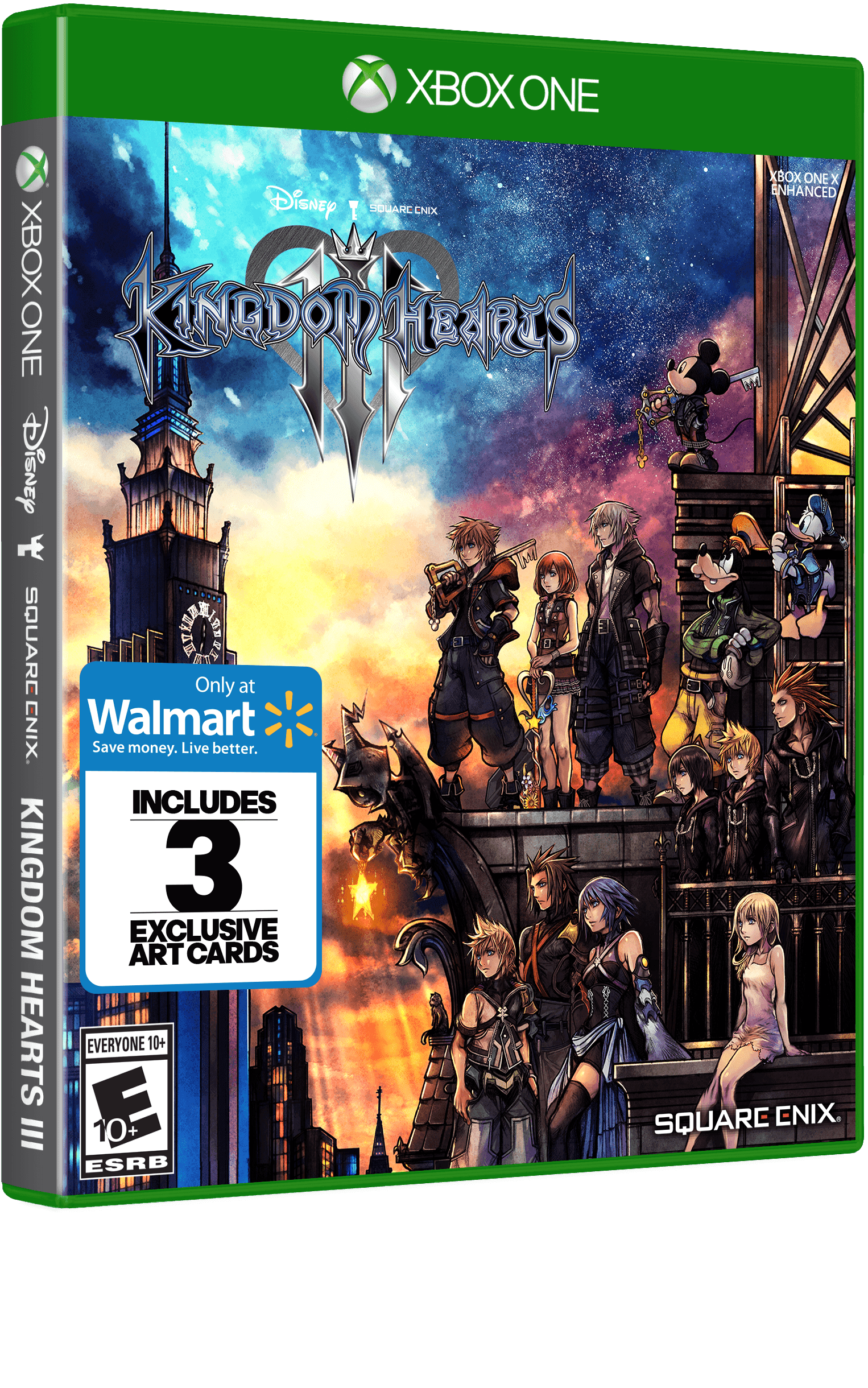 købmand suppe ekskrementer Walmart Exclusive: Kingdom Hearts 3, Square Enix, Xbox One, 662248921921 -  Walmart.com