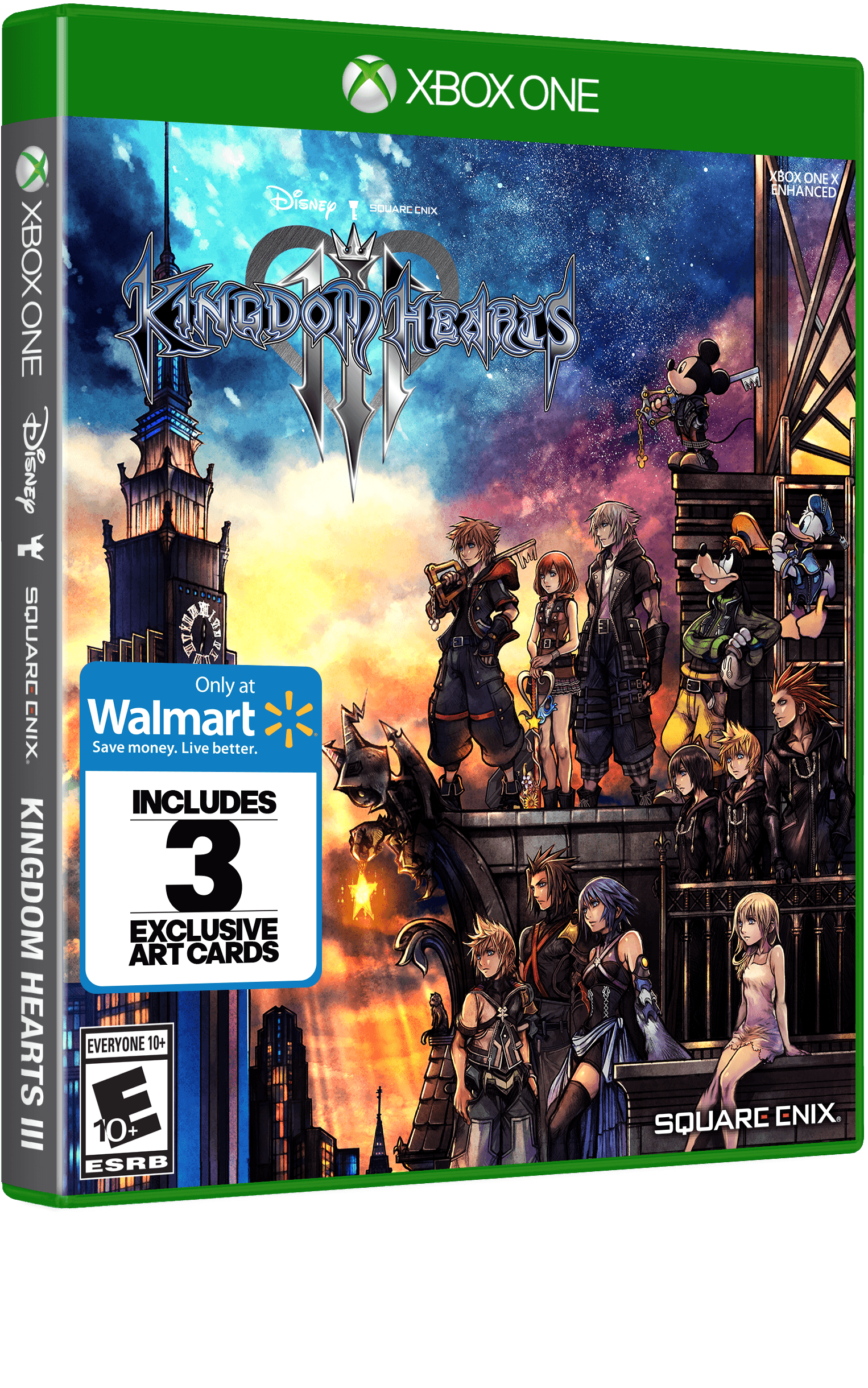 Walmart Exclusive: Kingdom Hearts 3, Square Enix, Xbox One, 662248921921 - image 1 of 41