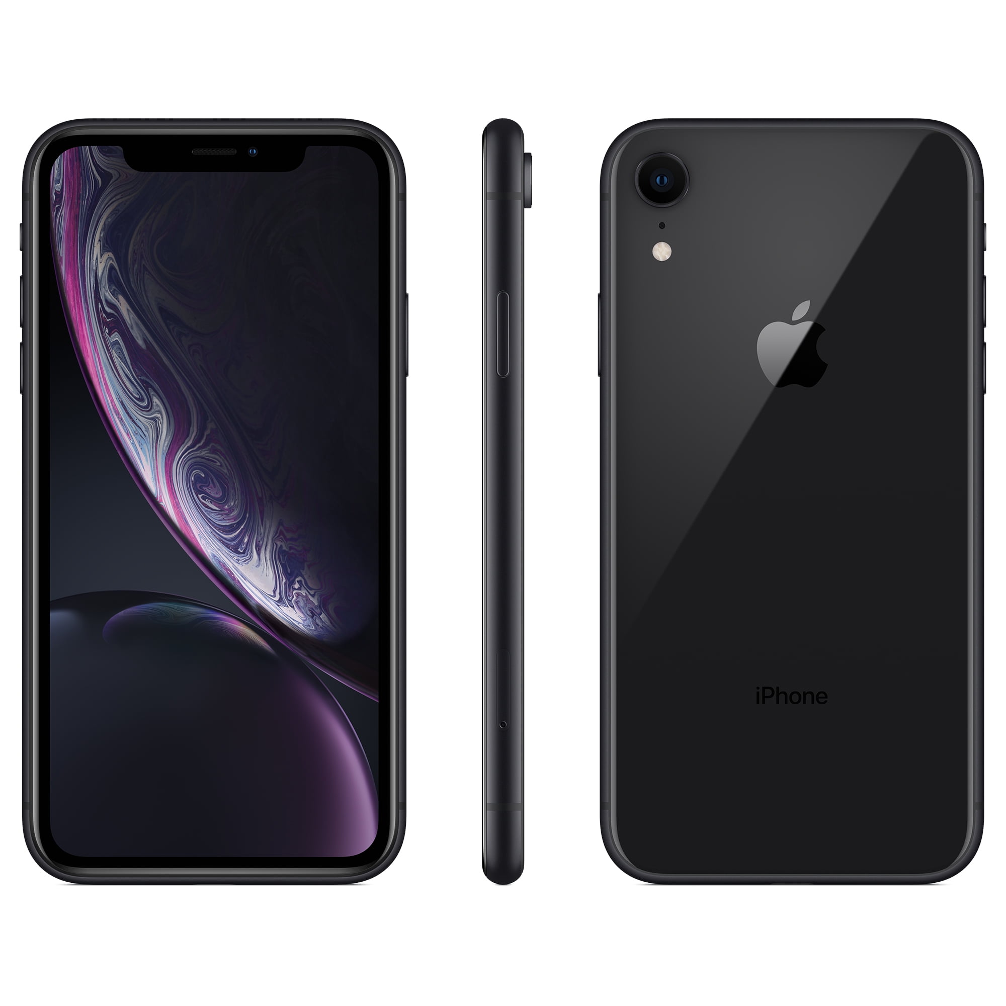 Walmart Family Mobile iPhone XR 64GB - Noir (Prépayé)