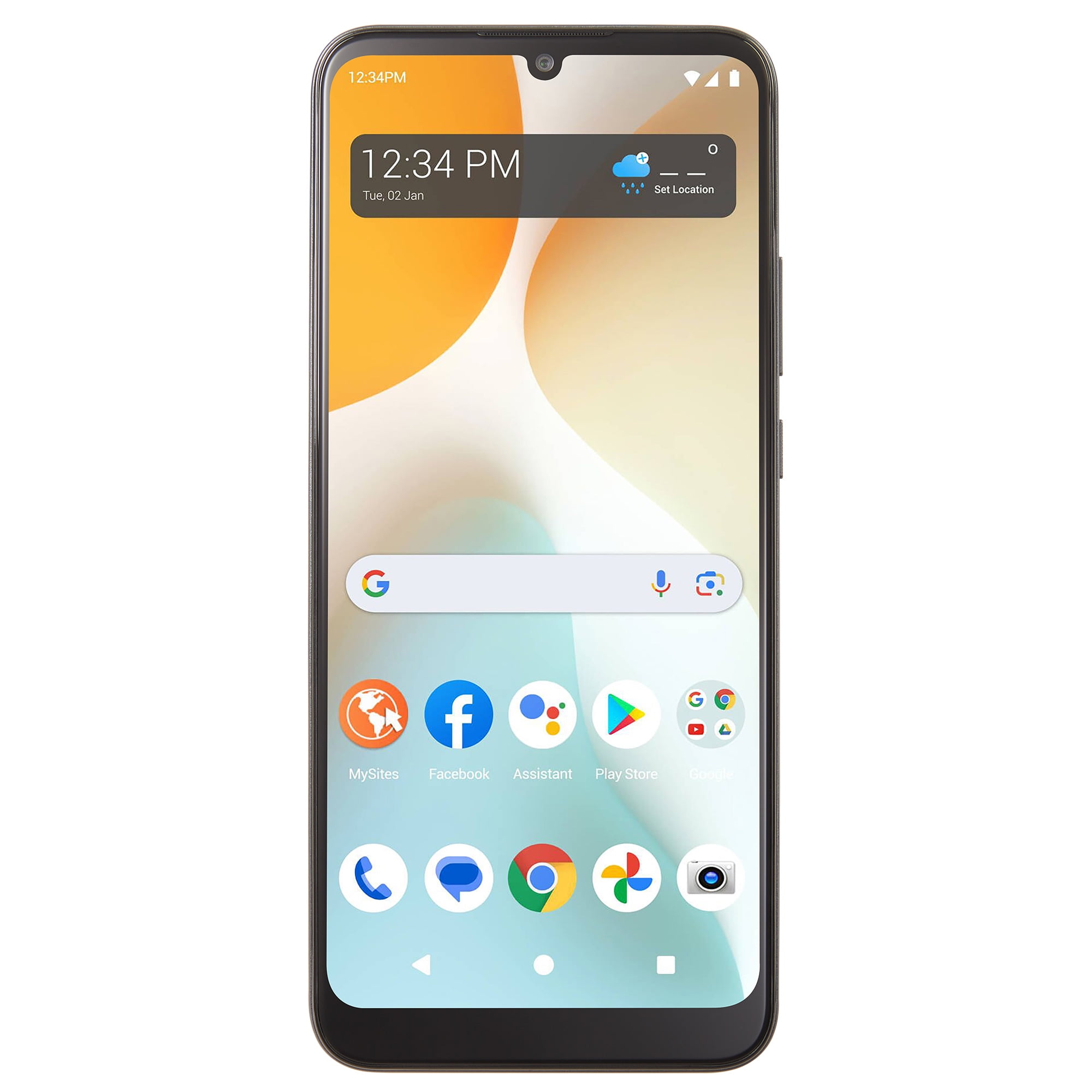 Walmart Family Mobile BLU View 5 Pro, 64GB, 4G, Gray - Prepaid Smartphone [Lcoked to Walmart Family Mobile]