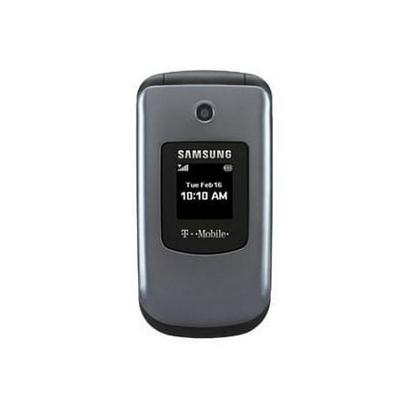 Samsung SGH-T139 - Feature phone - rear camera 0.6 MP - T-Mobile - silver
