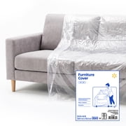 Walmart Furniture Cover, Clear, 134" x 46"