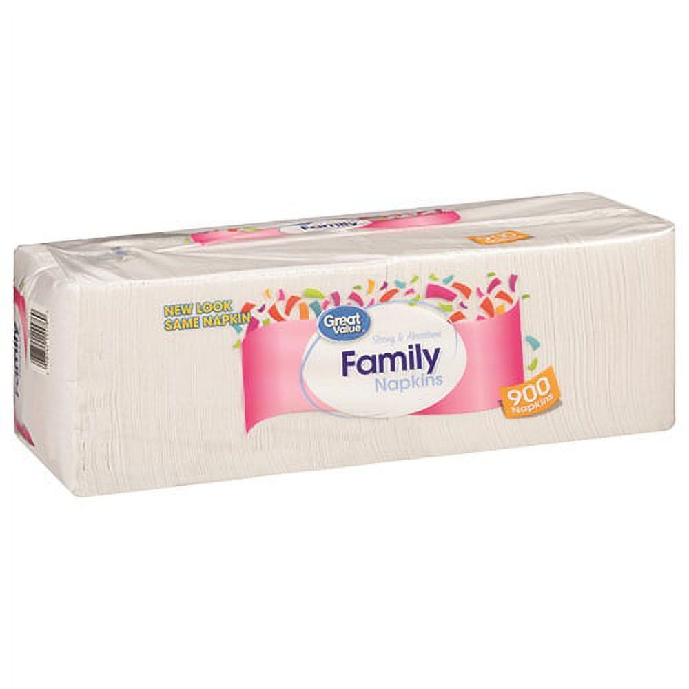 Walmart Great Value Family Napkin 900ct