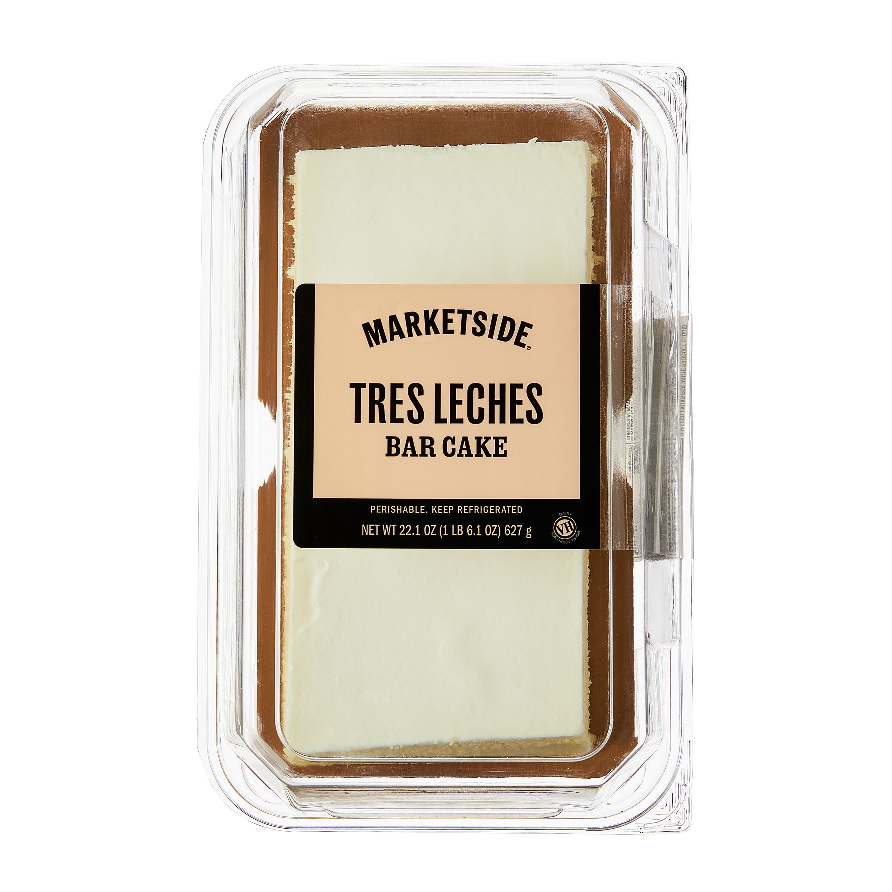 Marketside Tres Leches Bar Cake, 22.1 oz (Refrigerated)