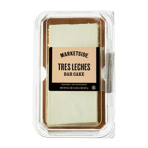 Marketside Tres Leches Bar Cake, 22.1 oz (Refrigerated)