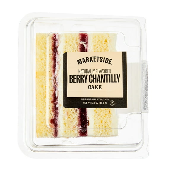 Marketside Berry Chantilly Vanilla Cake with Berry Filling, 5.8 oz (Refrigerated)