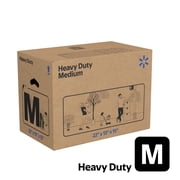 Walmart Medium Heavy Duty Moving Box, Kraft, 22"L x 13"W x 15"H