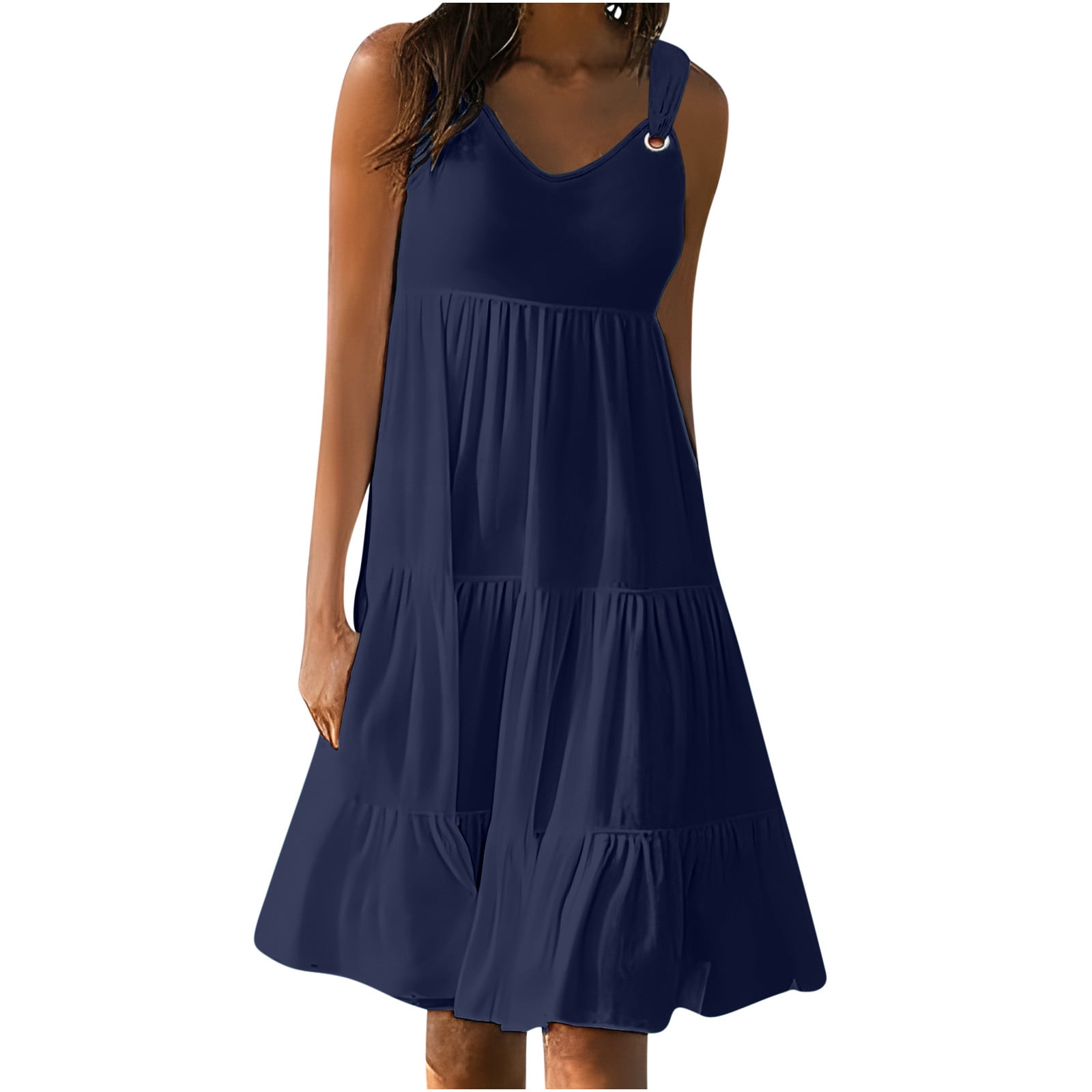 Walmart Membership Benefits Womens Summer Dresses withSleeves Maxi