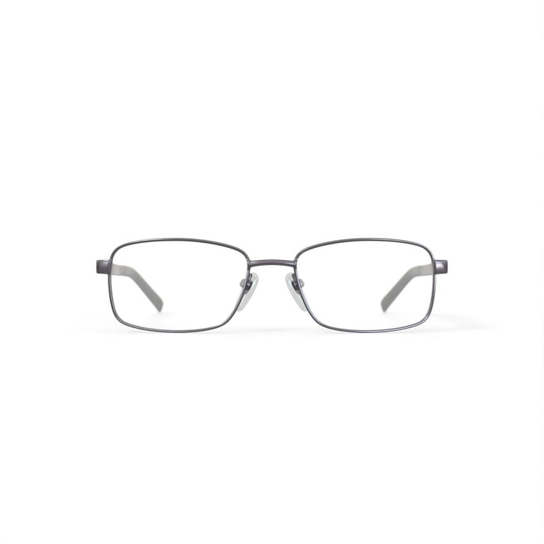 Walmart Men's FM11562 Rectangular Prescription Eyeglasses with