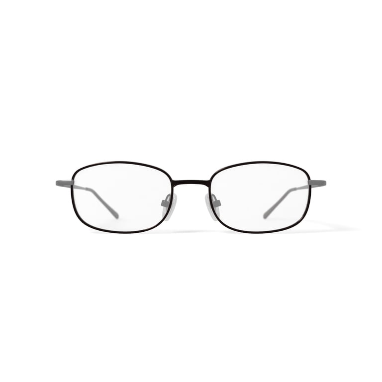 Walmart Men's FM12001 Rectangular Prescription Eyeglasses with