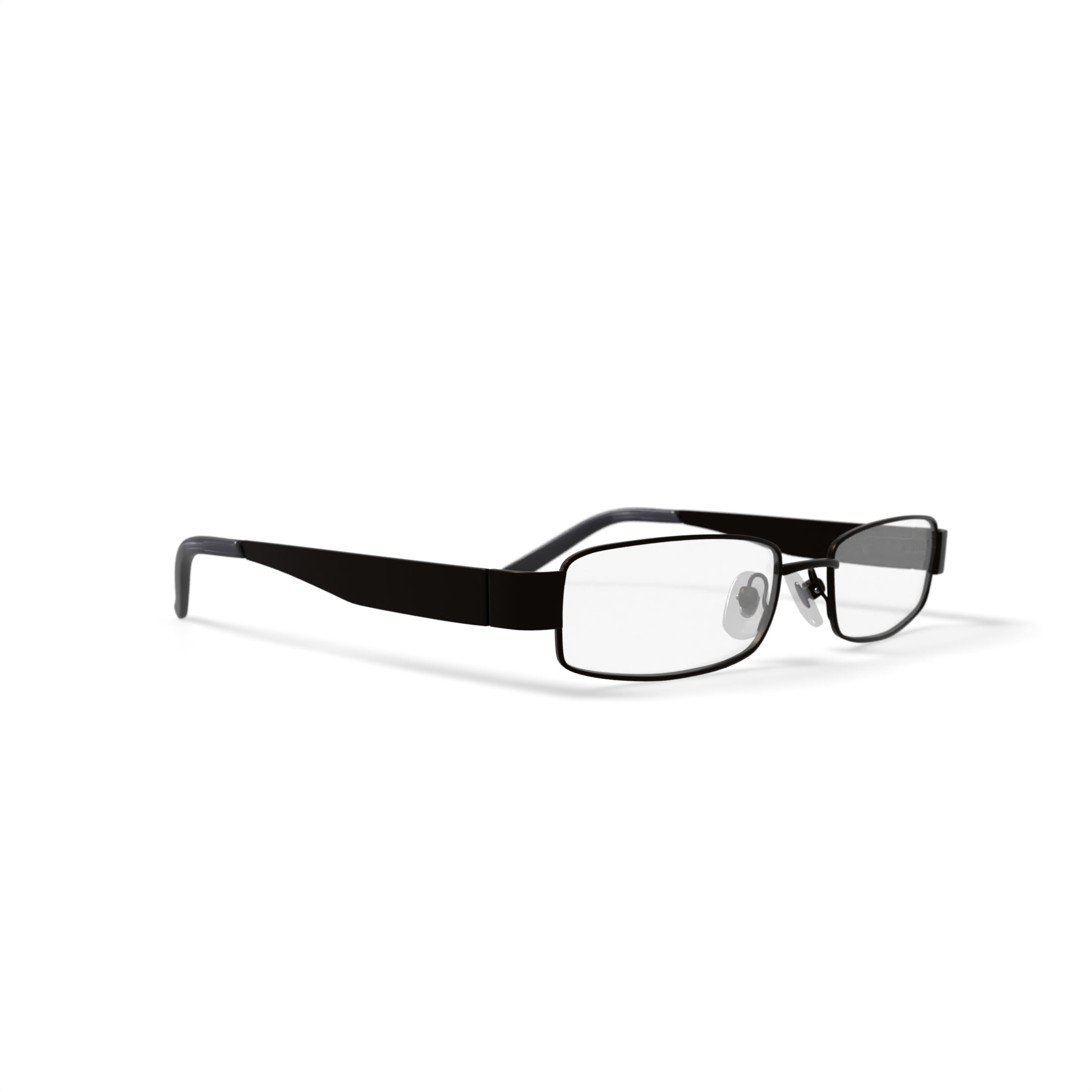 Walmart Men's FM9189 Rectangular Prescription Eyeglasses with Case