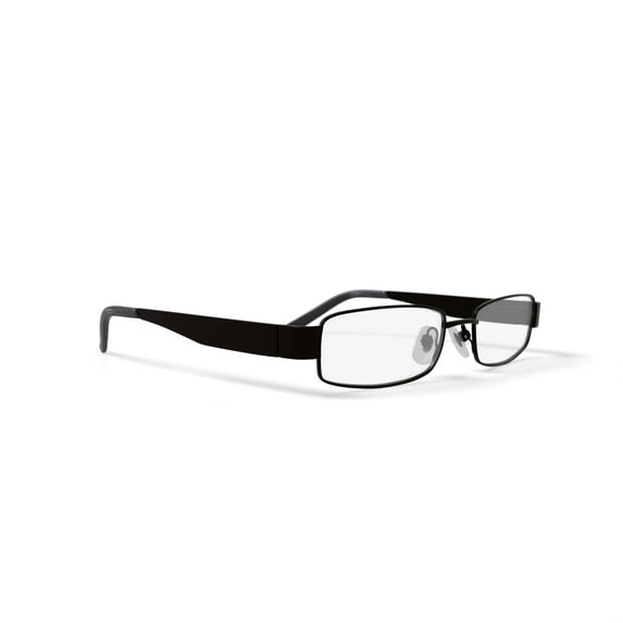 Walmart Men's FM9189 Rectangular Prescription Eyeglasses with Case, Matte Gunmetal