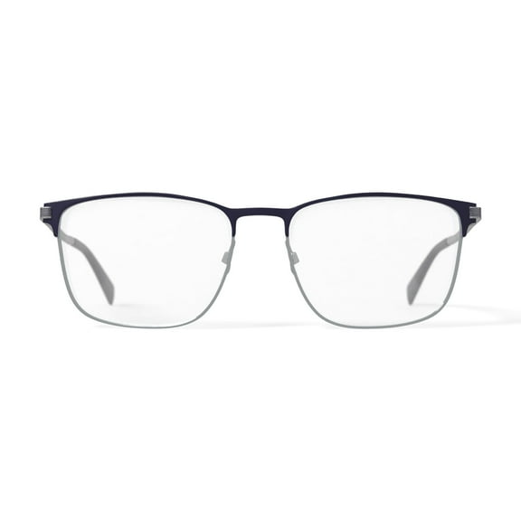 Walmart Men's MC010 Joseph Browline Prescription Eyeglasses with Case, Black