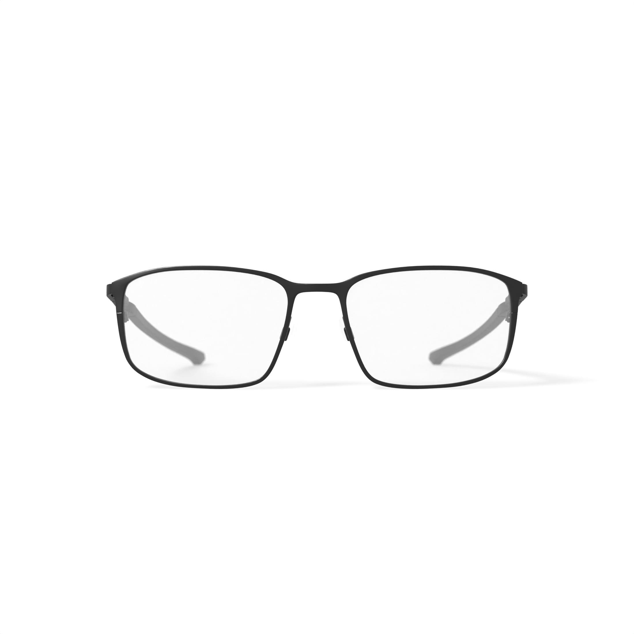 Walmart Men's MC001 James Square Prescription Eyeglasses with Case, Matte Black