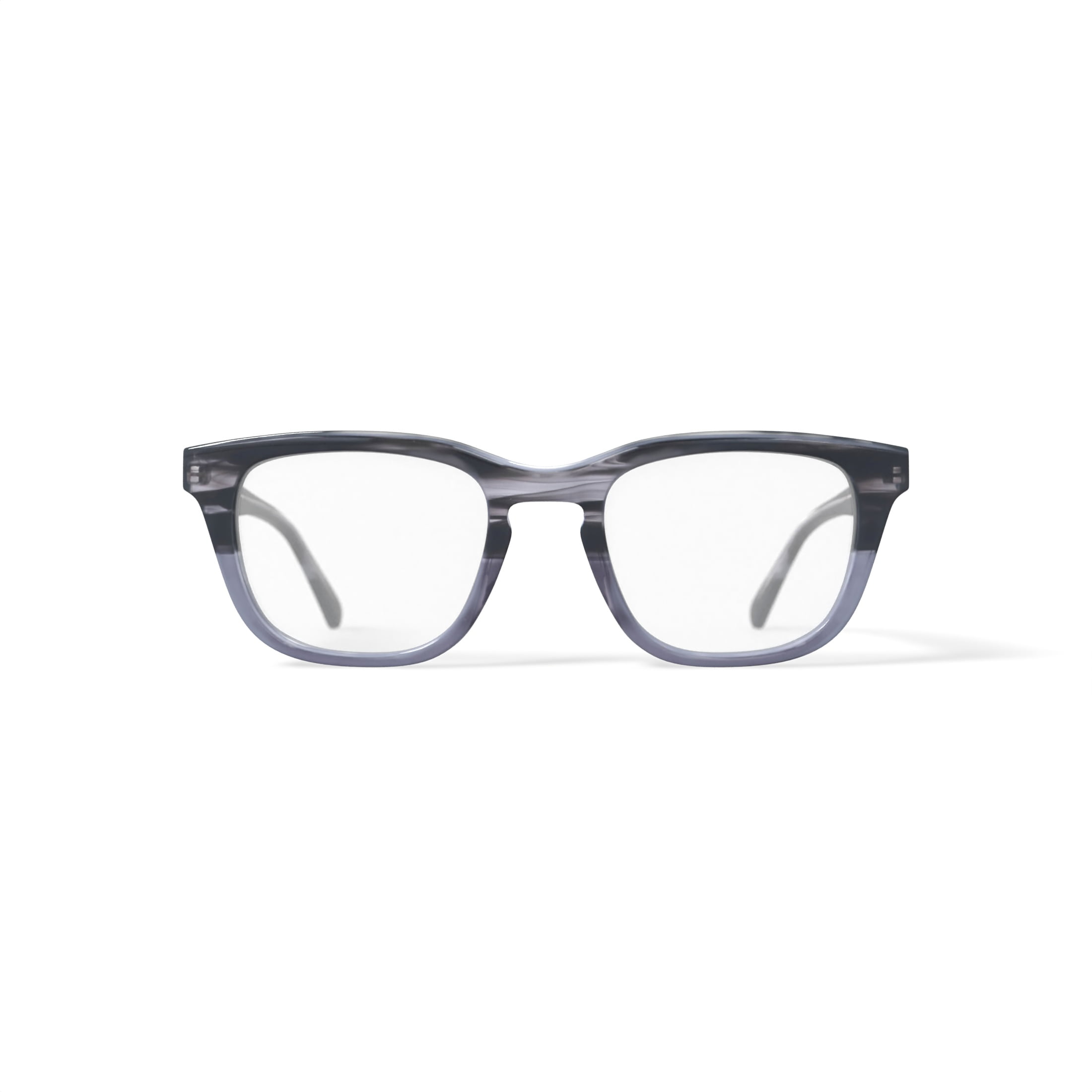 Walmart Men's MC003 Anthony Square Prescription Eyeglasses with Case, Grey Tortoise