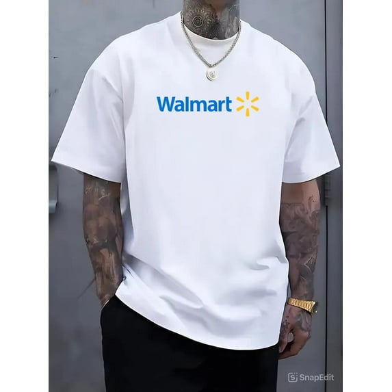 Walmart Mens Logo T Shirt Retail Store Shopping Everyday Low Prices Fans V1130567, for men & women, up to size 5XL