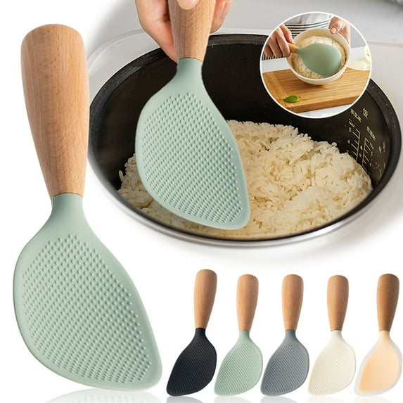 Walmart Outlet! Aminojy Non-Stick Rice Spoon, Rice Spoons Rice Paddles, Mashed Potato Serving Spoon, Kitchen Tool Rice Cooker Spoons, Serving Utensils For Kitchen And Dining My Orders