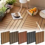 Walmart Outlet! Wood Oak Plank, Self Adhesive, Peel & Stick, Wooden Patio Flooring Outdoor Waterproof, Acacia Wood Decking All Weather for Balcony, Backyard & Poolside My Orders