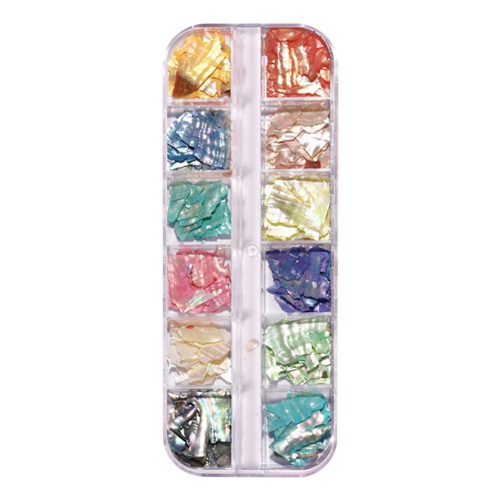 Walmart Pallets! 3D Nail Art Crushed Sea Shell Irregular Iridescent ...