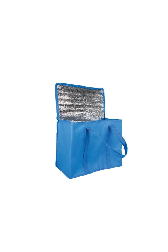 Premium Reusable Insulated Freezer Bag for Adults, Blue
