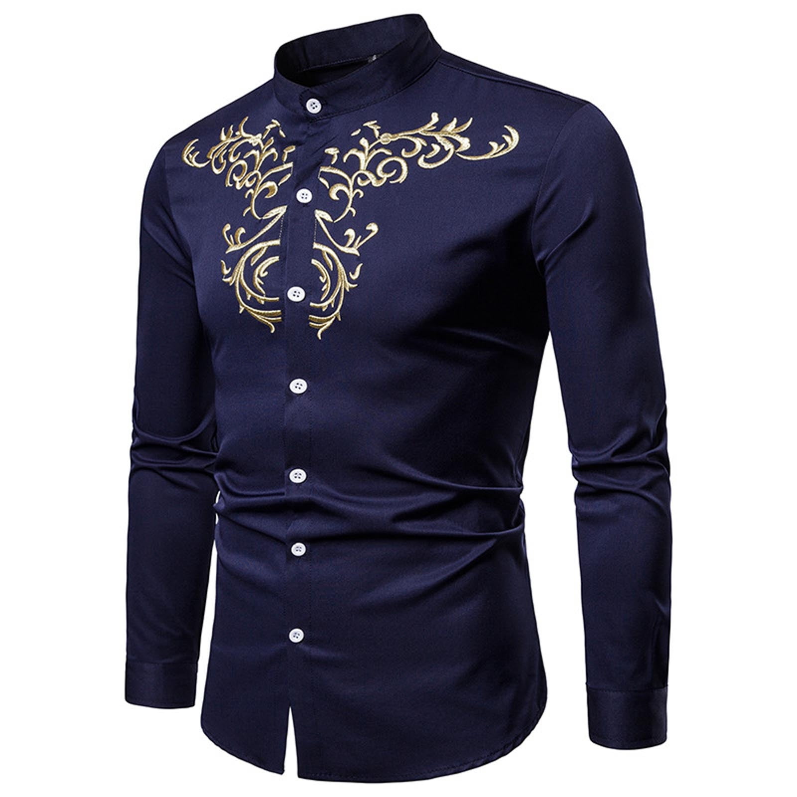 Walmart Prime Day 2024 Deals Long Sleeve Shirts for Men Button up