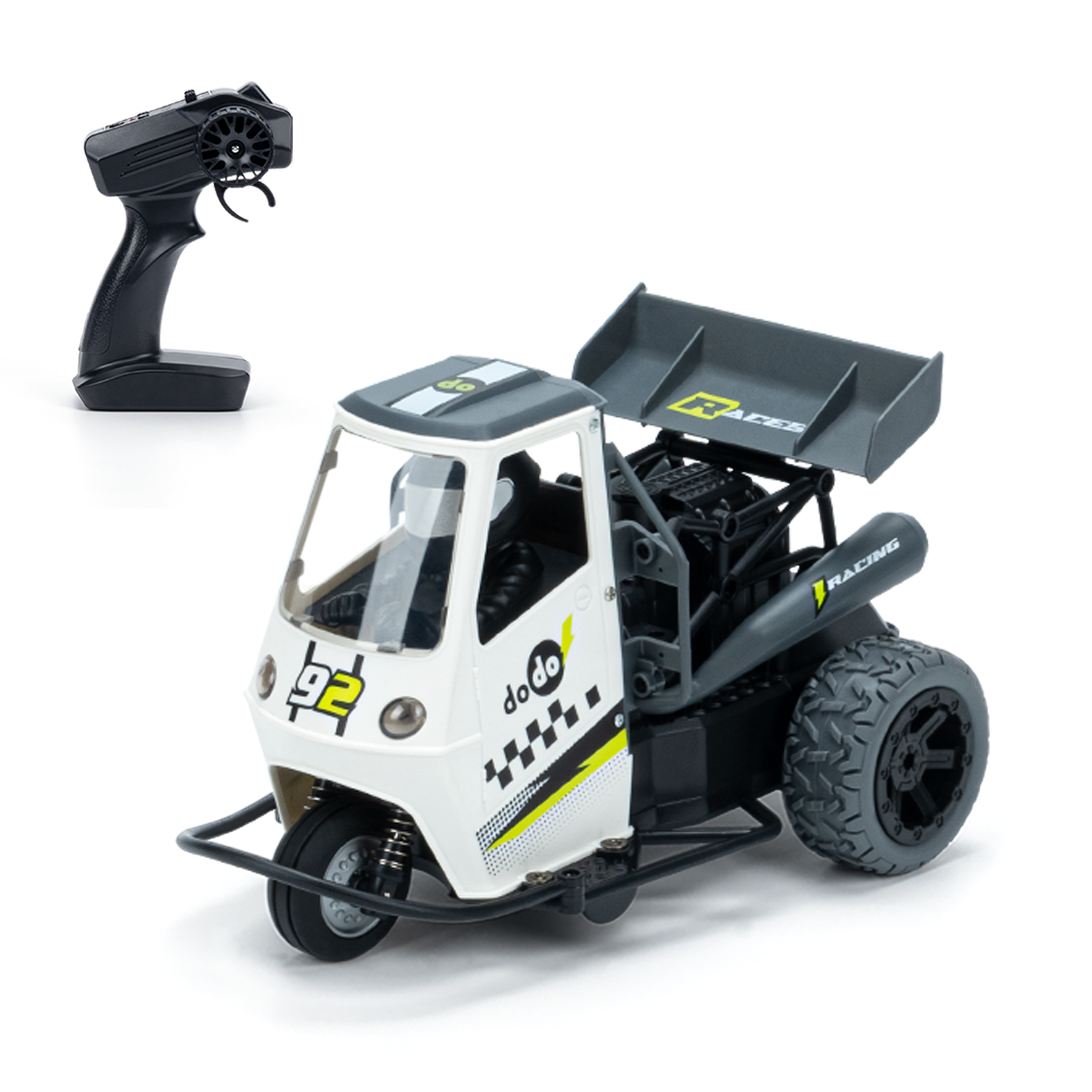 Anself Remote Control Motorcycles Toy, 1/16 Scale, High Speed